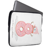 Schneemann Laptopschutzhülle (Vorne Rechts)