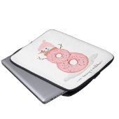 Schneemann Laptopschutzhülle (Vorne Knopf)