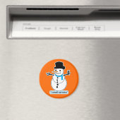 Schneemann Magnet (In Situ (Geschirrspüler))