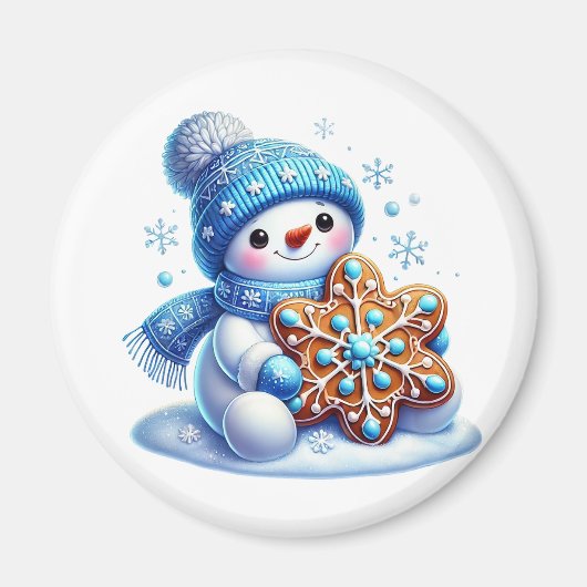 Schneemann-Magnet Magnet (Vorne)