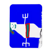 Schneemann-Magnet Magnet (Vertikal)