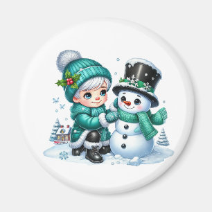 Schneemann-Magnet Magnet