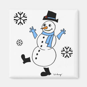 Schneemann-Magnet Magnet
