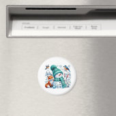 Schneemann-Magnet Magnet (In Situ (Geschirrspüler))