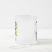 Schneemann Mattglastasse (Mittel)