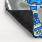 Schneemann-Mauspad Mousepad (Ecke)