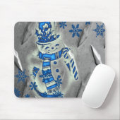 Schneemann-Mauspad Mousepad (Mit Mouse)