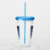 Schneemann mit BG - Akrylcup Acryltrinkbecher (Rechts)