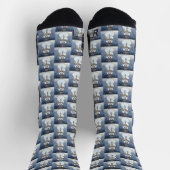 Schneemann mit BG - Athletische Socken (Oben)