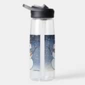 Schneemann mit BG - Wasserflasche Trinkflasche (Rechts)