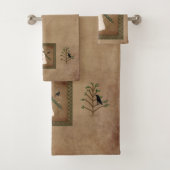 Schneemann mit Crow-Handtuch-Set Badhandtuch Set (Insitu)