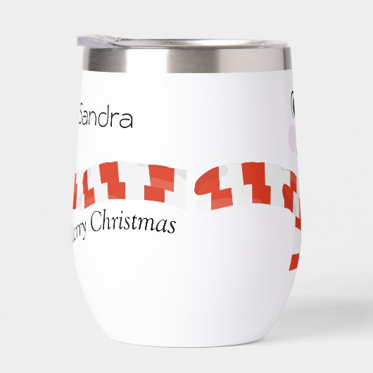 Schneemann mit glücklichem Gesicht (Rechts)