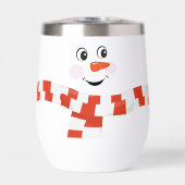 Schneemann mit glücklichem Gesicht (Vorderseite)