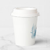 Schneemann mit Kakao schmelzen Pappbecher (Rechts)