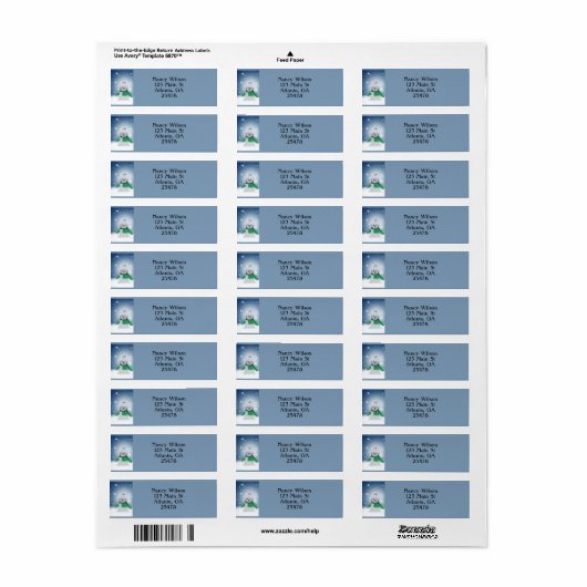 Schneemann mit Schal (Vorne)