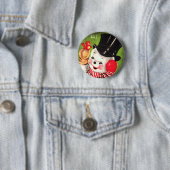 Schneemann mit Vogel Button (Beispiel)