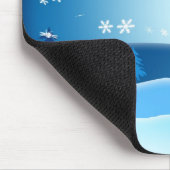 Schneemann mousepad (Ecke)