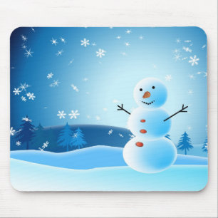 Schneemann mousepad