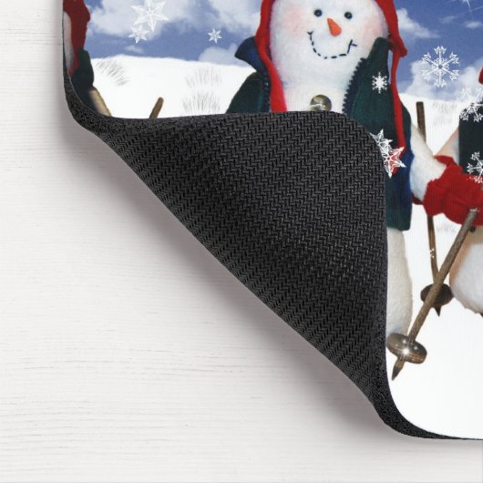 Schneemann Mousepad (Ecke)
