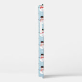 Schneemann-Muster Case-Mate iPhone Hülle (Rückseite / Rechts)