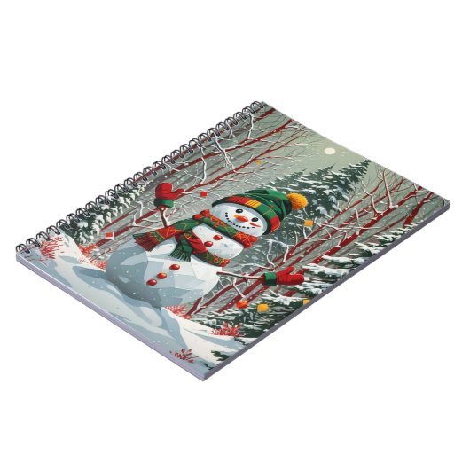 Schneemann Notizblock (Linke Seite)