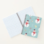 Schneemann Notizblock (Innenseite)