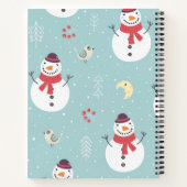 Schneemann Notizblock (Rückseite)