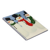 Schneemann Notizblock (Rechte Seite)