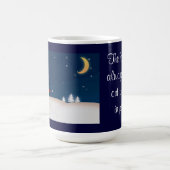 Schneemann-Paar Kaffeetasse (Mittel)