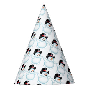 Schneemann Partyhütchen