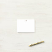 Schneemann-Post-Itanmerkungen Post-it Klebezettel (Auf Schreibtisch)