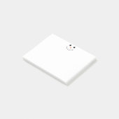 Schneemann-Post-Itanmerkungen Post-it Klebezettel (angewinkelt)