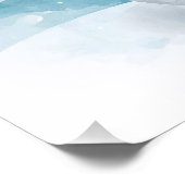 Schneemann Poster (Ecke)