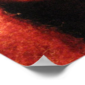 Schneemann Poster (Ecke)