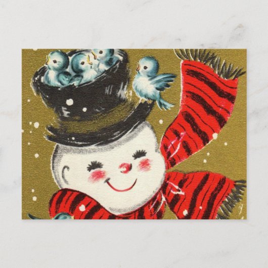 Schneemann | Postkarten (Vorderseite)