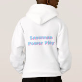Schneemann Power Play Hoodie (Rückseite)
