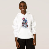 Schneemann Power Play Hoodie (Vorne ganz)