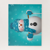 Schneemann Puzzle (Vertikal)