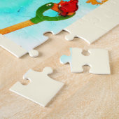 Schneemann Puzzle (Seite)