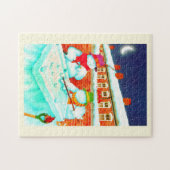 Schneemann Puzzle (Horizontal)