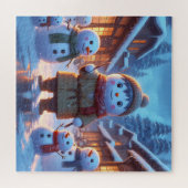 Schneemann Puzzle (Horizontal)