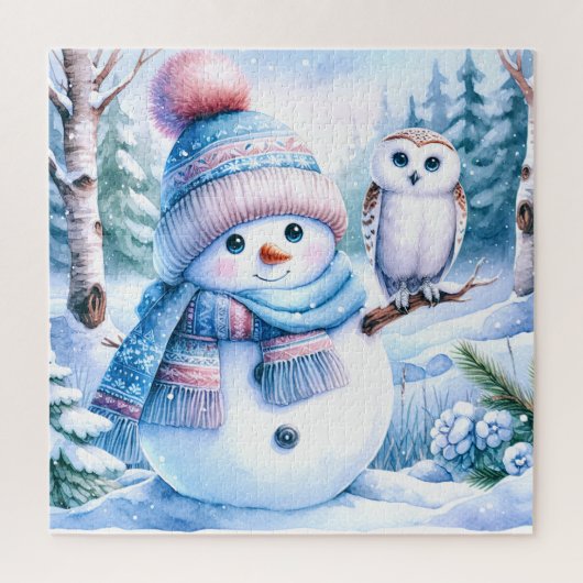 Schneemann-Puzzle Puzzle (Vertikal)