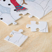 Schneemann-Puzzle Puzzle (Seite)