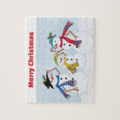 Schneemann-Puzzle Puzzle (Vertikal)