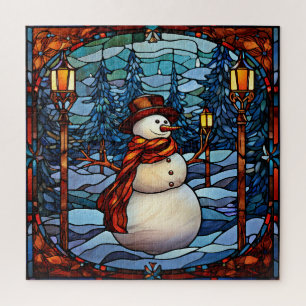 Schneemann-Puzzle Puzzle