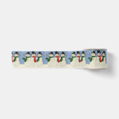 Schneemann Satinband (Vorderseite)