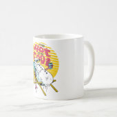 Schneemann schmelzen So heiß, um cool zu sein Kaffeetasse (VorderseiteRechts)