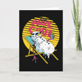 Schneemann schmelzen So heiß, um cool zu sein Karte (Vorderseite)