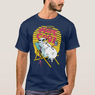 Schneemann schmelzen So heiß, um cool zu sein T-Shirt