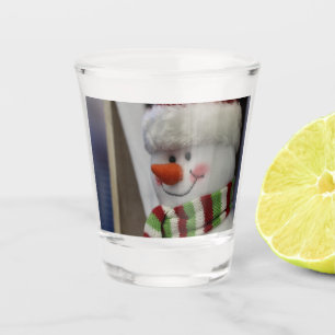 Schneemann Schnapsglas